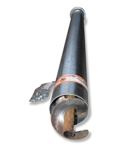 Extension 2.00m for auger S150 with 1 flange